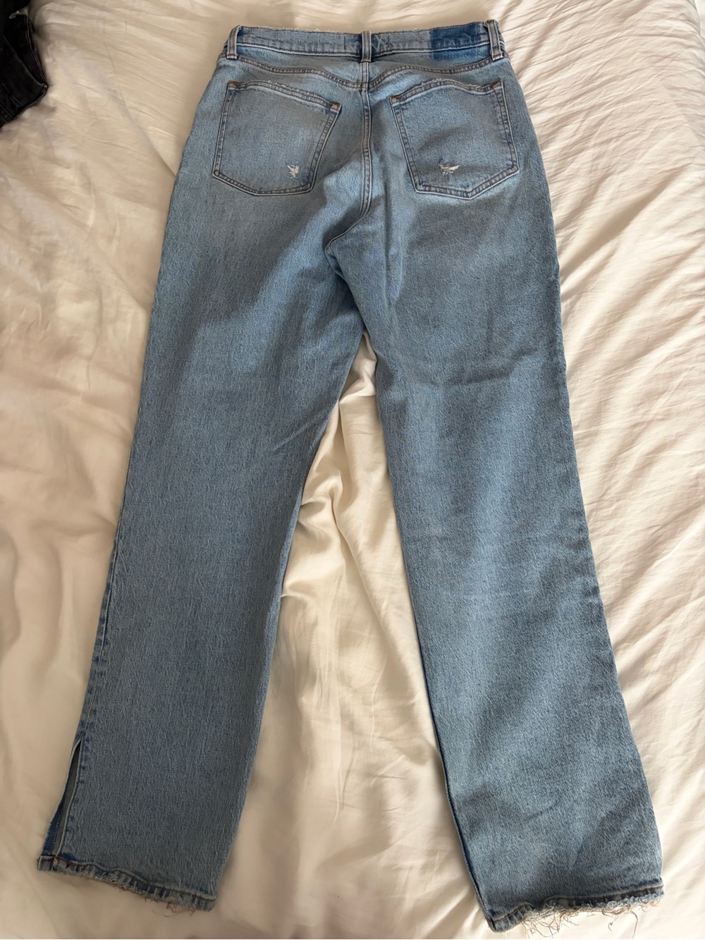 Abercrombie & Fitch Ultra High Rise The 90s Straight - Curve Love - size 12/31R - Picture 2 of 8